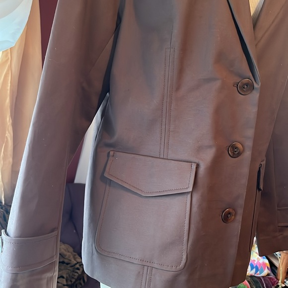 BNWOT Beautiful Pendleton brown 3 button blazer - Picture 5 of 16